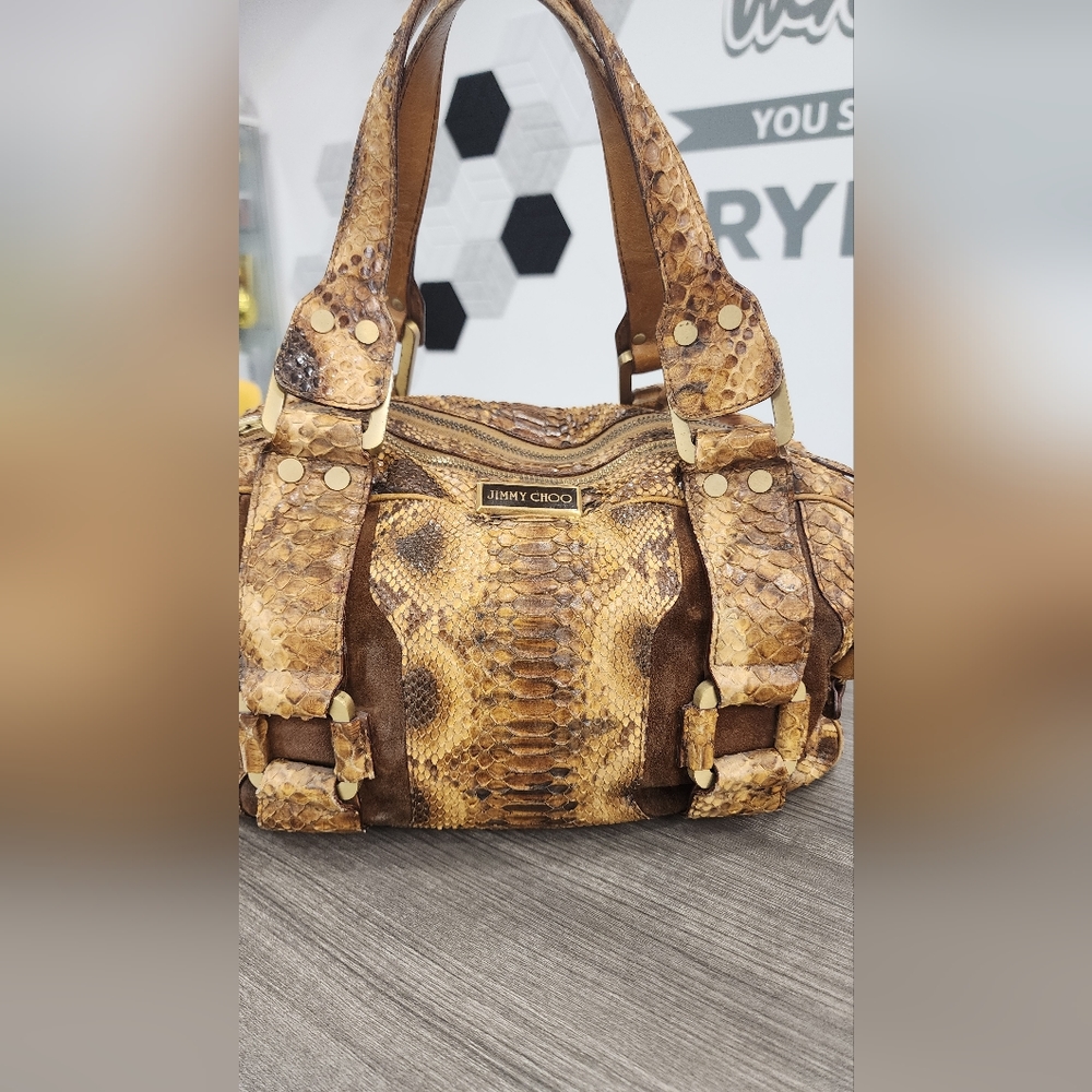 Pre-Loved // Jimmy Choo // Python Bag - image 1